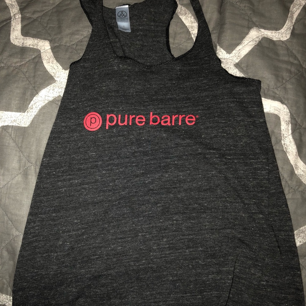 Heather Grey Pure Barre Razorback